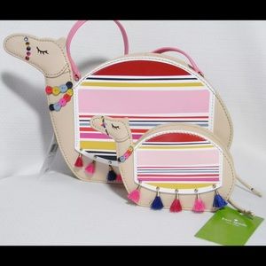 🆕🔥NWT Kate Spade BOTHCamel Crossbody,Coin Purse